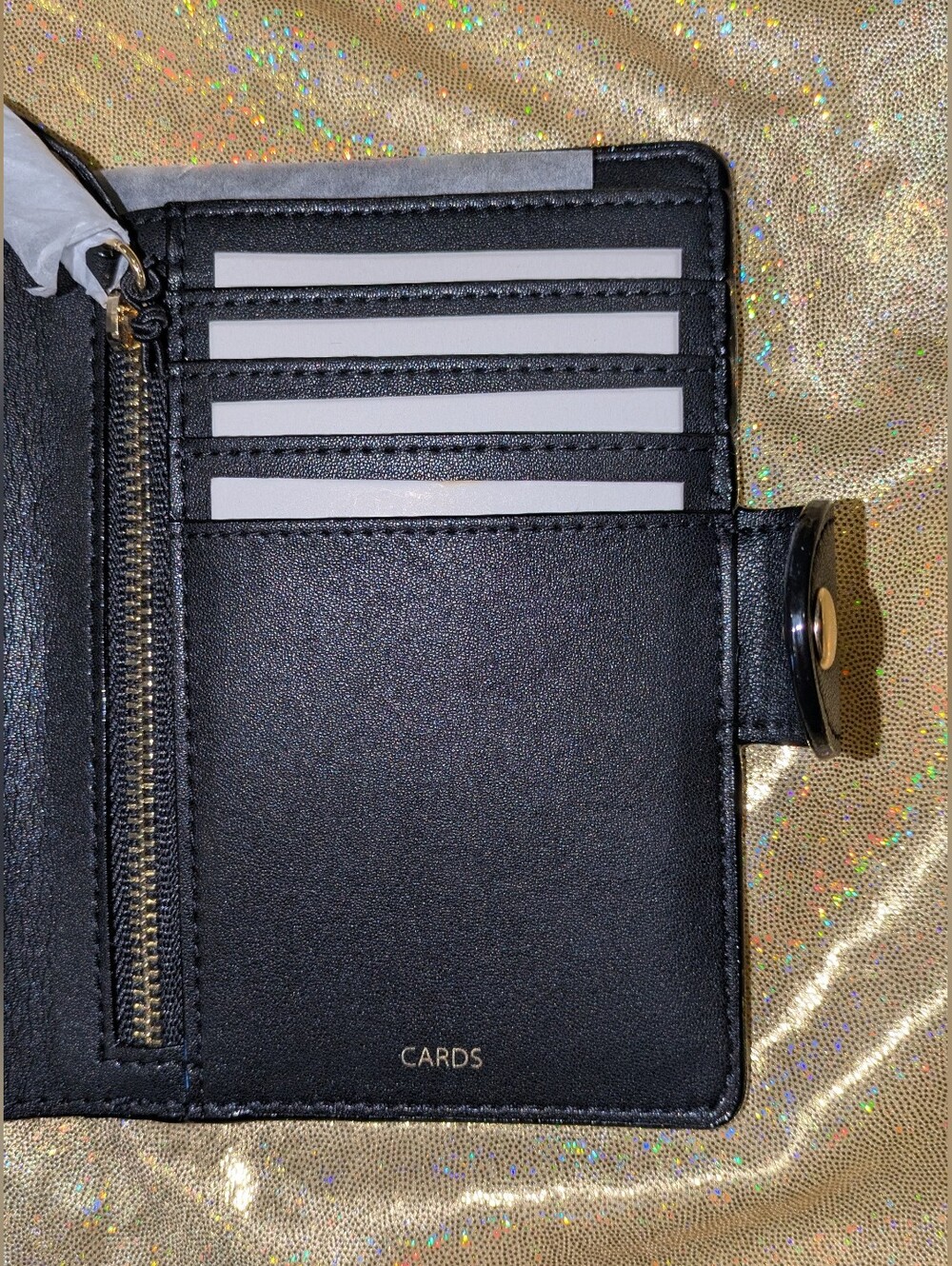 Victoria's Secret Black Cardholder Wallet  NWT - Picture 4 of 7